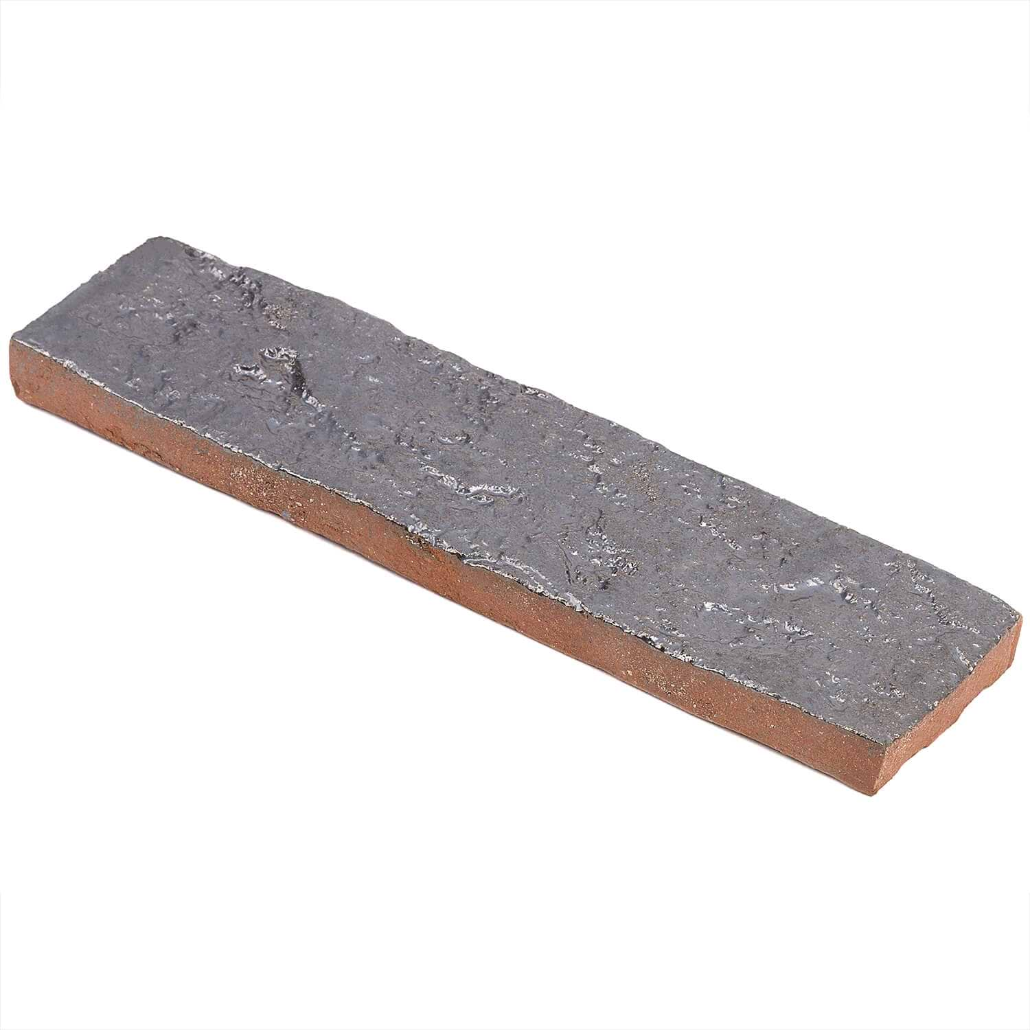 Easton Mesa Silver 2x9 Handmade Subway Tile | TileBar.com