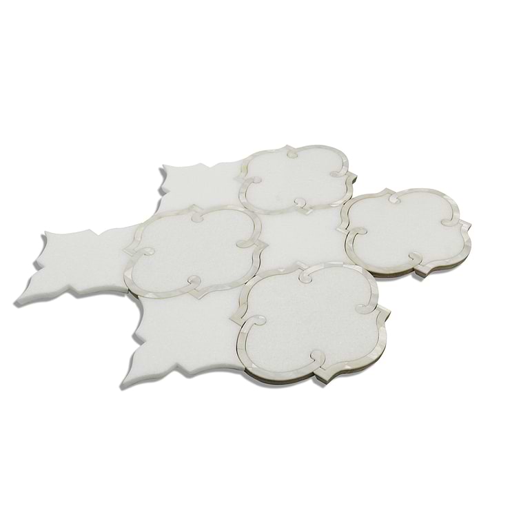 Highland Marrakesh White Thassos With Shell