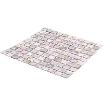 Mother Of Pearl Silver Polished Mosaic Tile