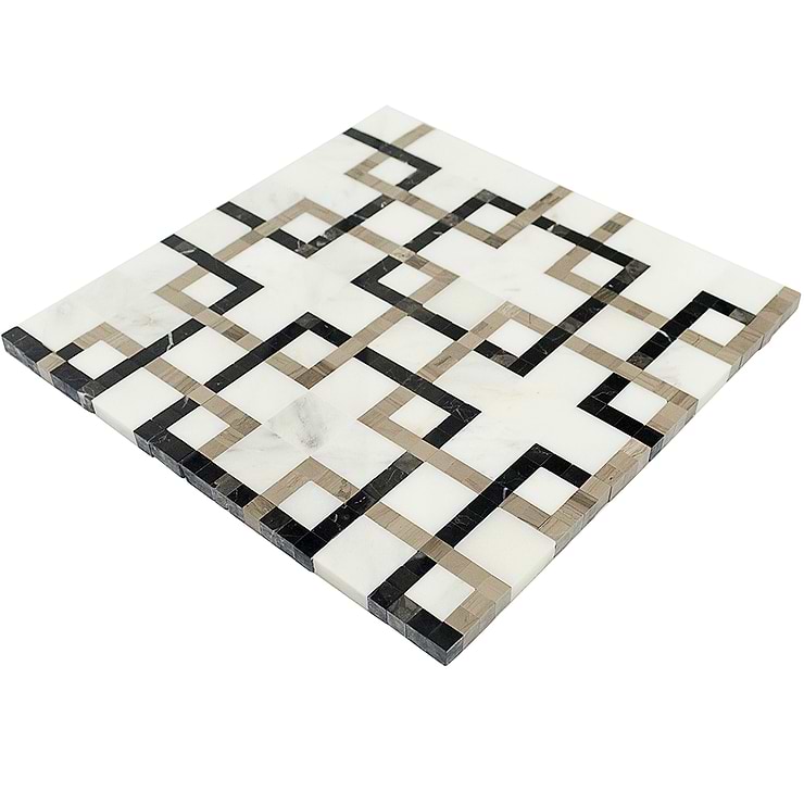 Labyrinth Marble Tile 4