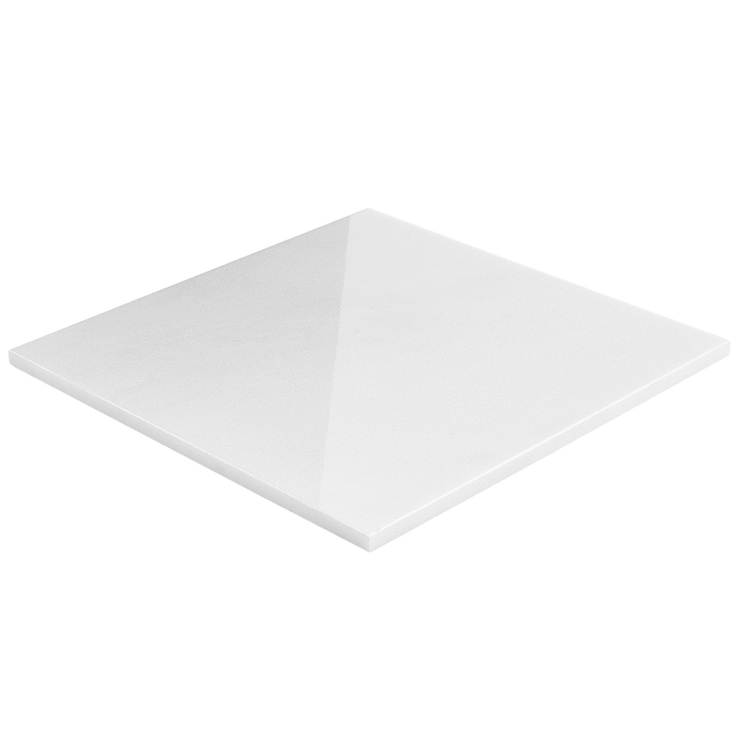White Thassos 12x12 Polished Marble Tile
