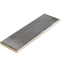 Enigma Graphite Gray 2x8 Polished Textured Ceramic Wall Tile
