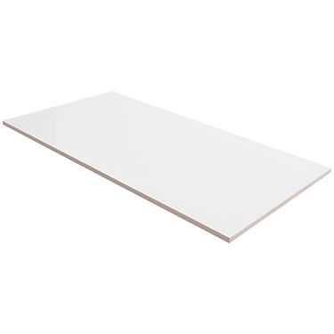 Basic White 12x24 Polished Ceramic Tile
