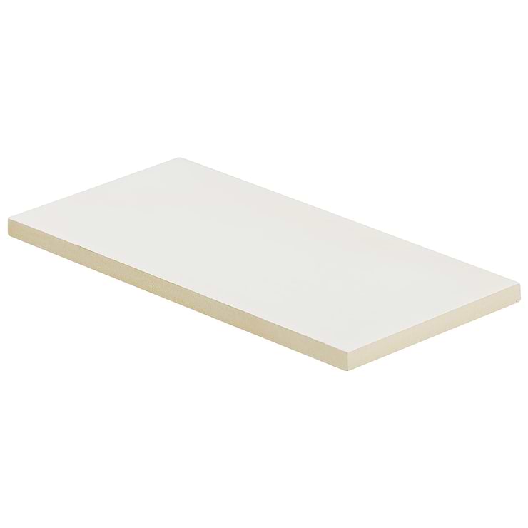 Comb Warm White 4X8 Matte Ceramic Wall Tile