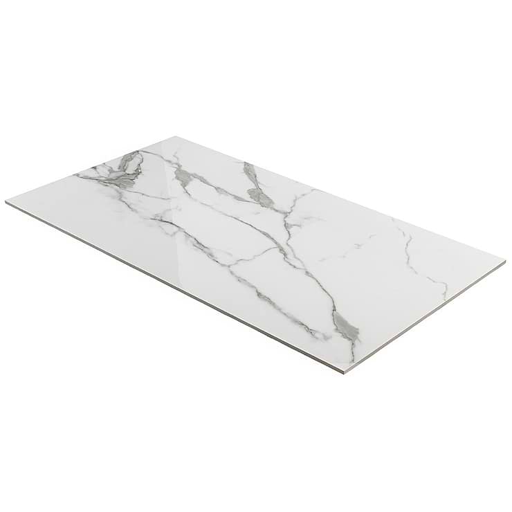 DreamStone Statuario Valley 24x48 Polished Porcelain Tile