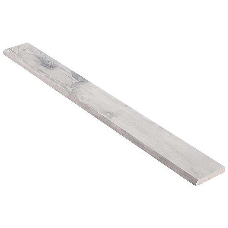 Petrawood White 3x24 Matte Porcelain Bullnose; in White Porcelain; for Backsplash, Kitchen Wall, Wall Tile, Bathroom Wall, Shower Wall; in Style Ideas Contemporary