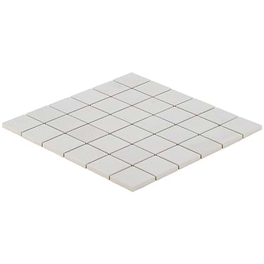 Bond Palladium Light Gray 2x2 Matte Porcelain Mosaic