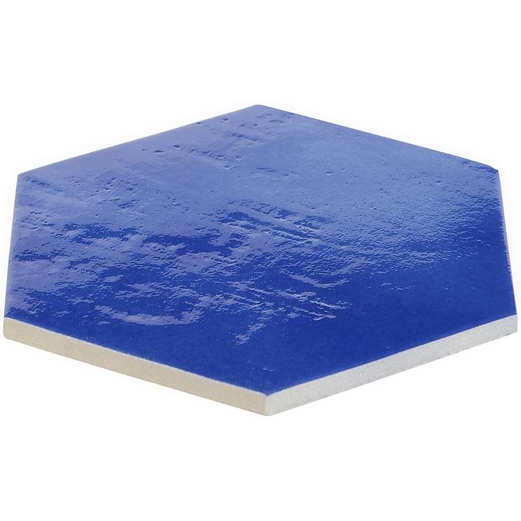 Cavallo Poseidon 7" Hexagon Glazed Porcelain Tile