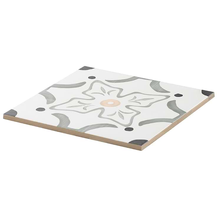 Lapaz Flora Green 9x9 Matte Porcelain Tile
