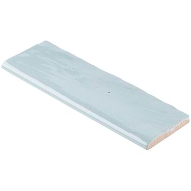 Portmore Sky 3x8 Glazed Ceramic Bullnose 