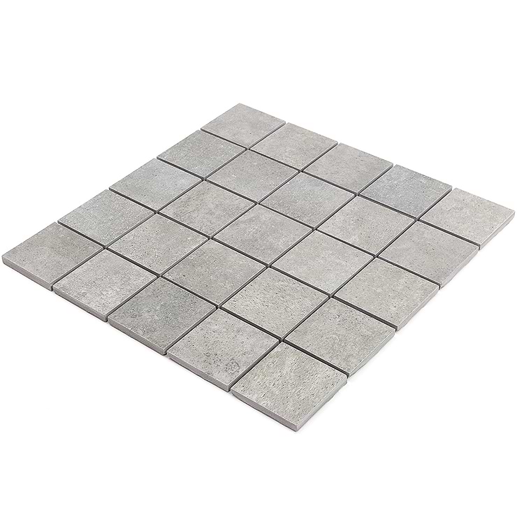Marbella Greige Mosaic Porcelain Tile 