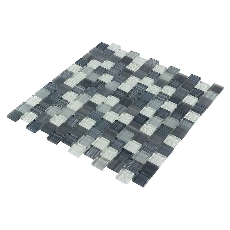 Watercolors Twilight 1x1 Glass Mosaic