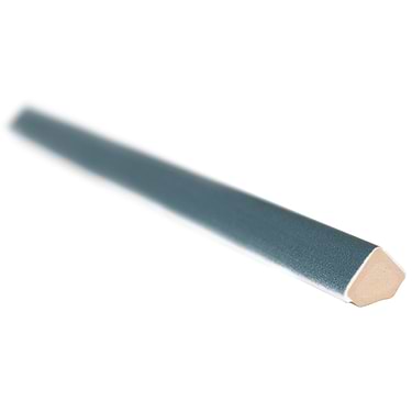 Born Teal Green .5x5 L-Shape Quarter Round Matte Ceramic Pencil