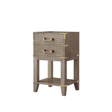 Calico Gray Oak 20" Single Vanity without Top