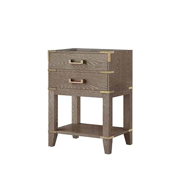 Calico Gray Oak 24" Single Vanity without Top