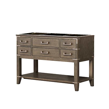 Calico Gray Oak 48" Single Vanity without Top