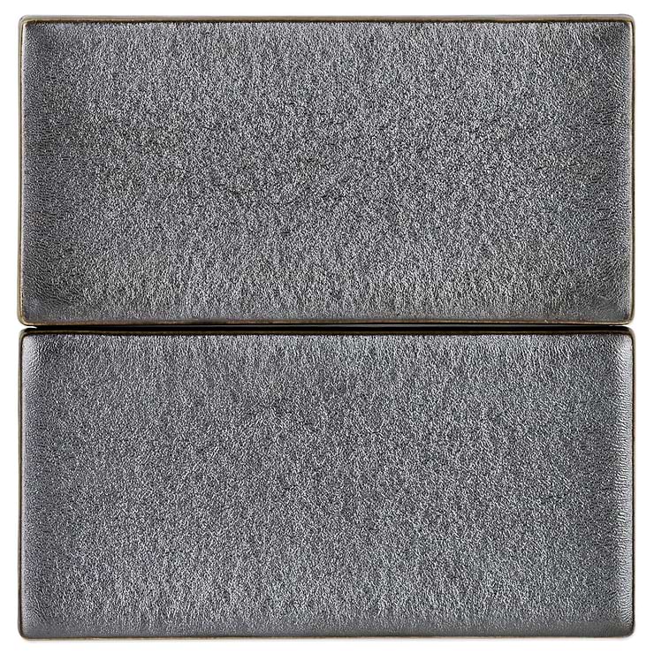 Nabi Rocky Coast 3x6 Crackled Glass Tile