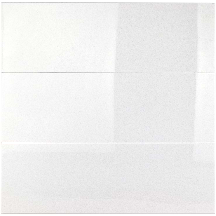 Simple White 6x18 Crystallized Thassos Tile