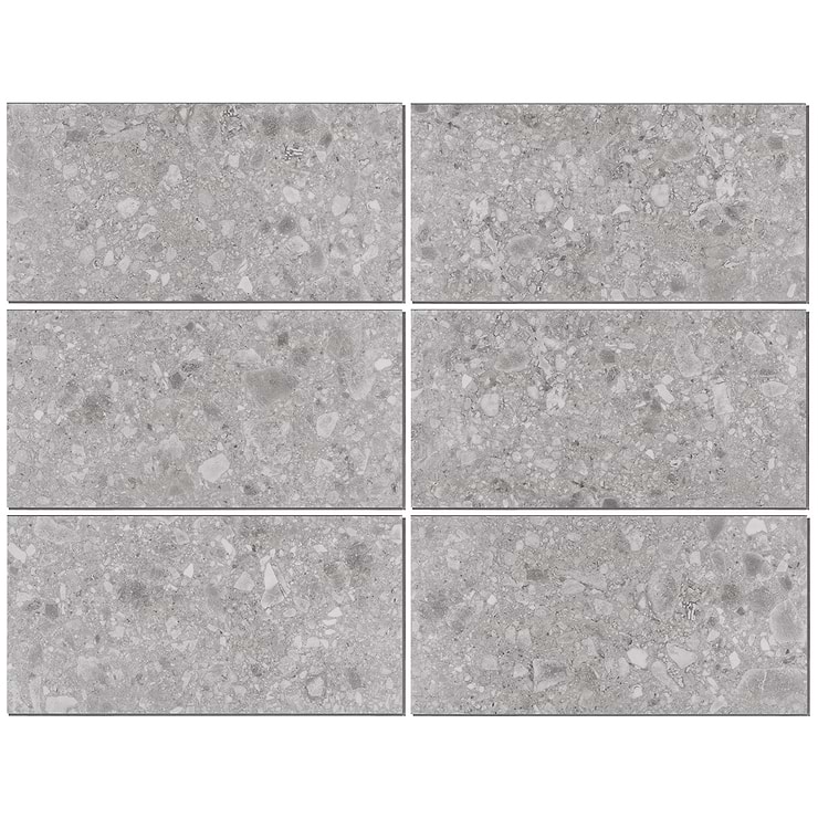 Rizo LVT Earth Gray 12x24 Rigid Core Click Luxury Vinyl Tile 