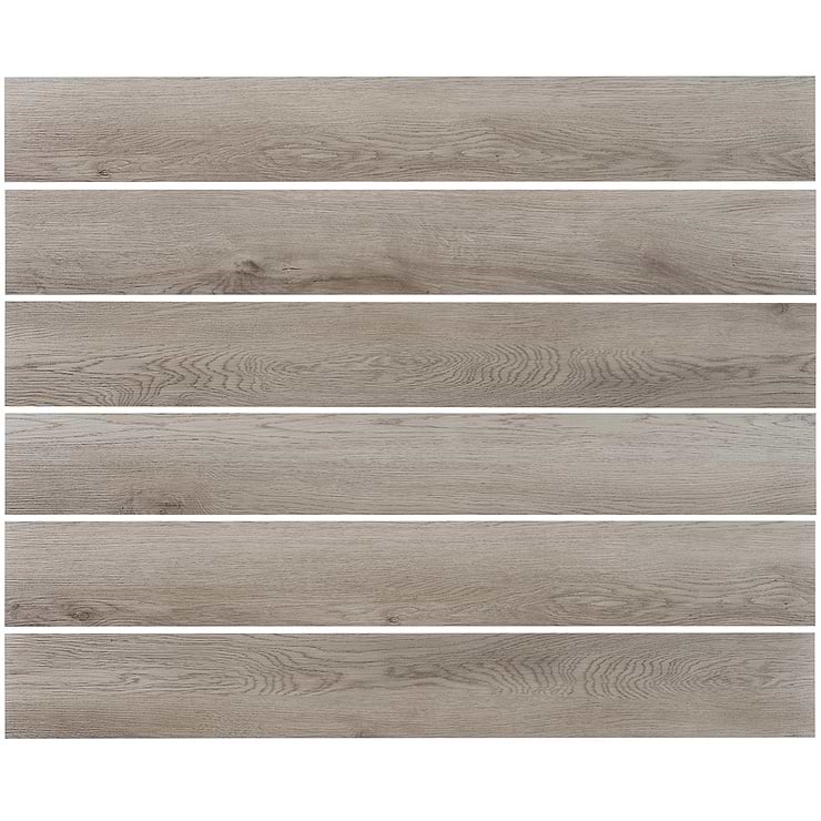 ReNew Aspen Pecan Chelsea Gray 6mil Wear Layer Glue Down 6x48 Luxury Vinyl Plank Flooring