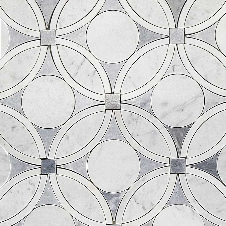 Highland Blossom Marble Tile