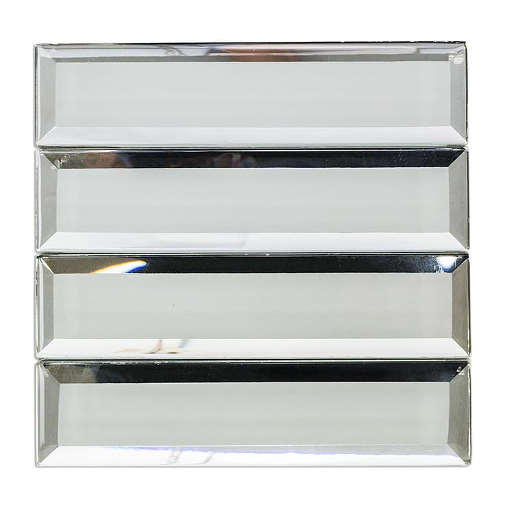 Felicity Polished Inverted Beveled Mirror Glass Tile