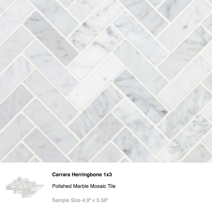 Top Selling Herringbone Tiles Sample Bundle (5)