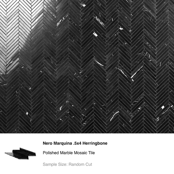 Top Selling Herringbone Tiles Sample Bundle (5)