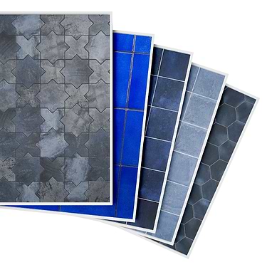 Sample Bundle 5 Best Selling Blue Floor Tiles Sample Bundle