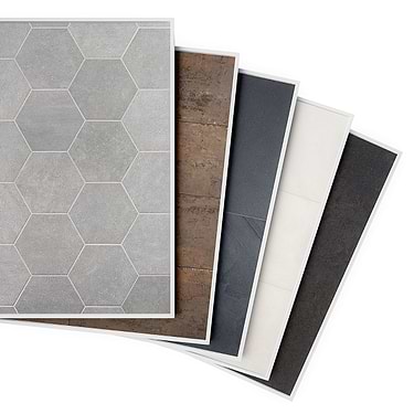 Sample Bundle 5 Best Selling Concrete Look Porcelain Tiles Sample Bundle