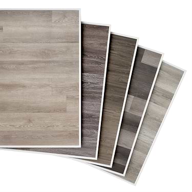Sample Bundle 5 Best Selling Warm Gray Vinyl Flooring Tiles Sample Bundle