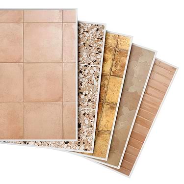 Sample Bundle 5 Best Selling Terracotta Look Tiles Sample Bundle