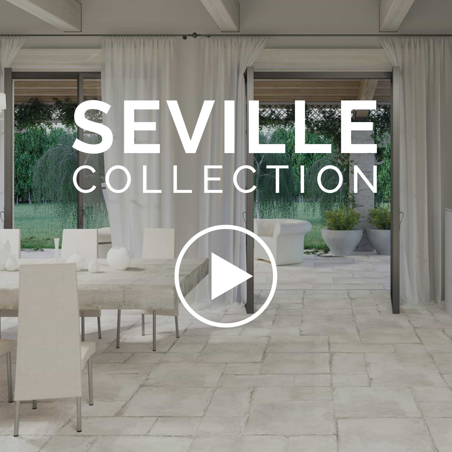 Sample- Seville Efeso Porcelain Tile for Small and Large Format Tiles with Natural Finish