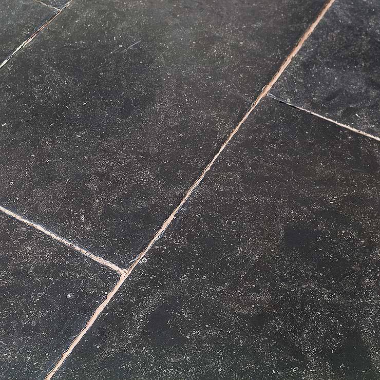 Catalina Charcoal Gray 18x36 Chiseled Edge Belgian Bluestone Marble Tile