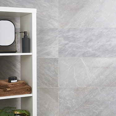 Earth Gray 12x24 Honed Marble Tile