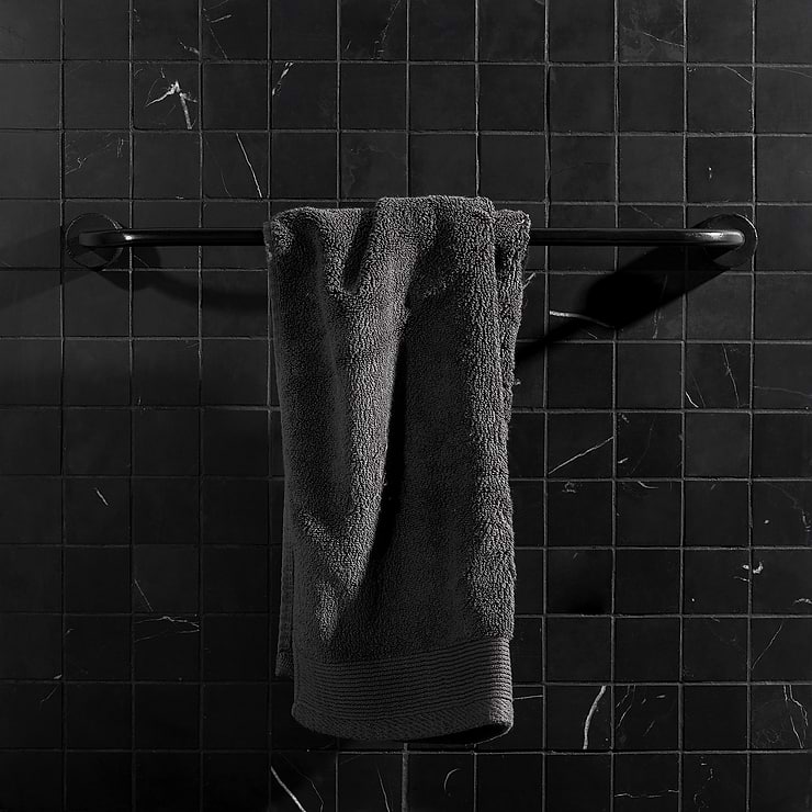 Nero Marquina Black 2x2 Honed Marble Mosaic; in Black  Nero Marquina ; for Backsplash, Floor Tile, Kitchen Floor, Kitchen Wall, Wall Tile, Bathroom Floor, Bathroom Wall, Shower Wall, Shower Floor, Outdoor Floor, Outdoor Wall, Commercial Floor; in Style Ideas Modern, Traditional