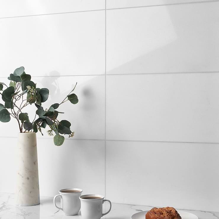 White Thassos 12x24 Polished Marble Tile; in white Marble; for Backsplash, Floor Tile, Kitchen Floor, Kitchen Wall, Wall Tile, Bathroom Floor, Bathroom Wall, Shower Wall, Outdoor Wall, Commercial Floor; in Style Ideas Art Deco, Classic, Contemporary, Modern, Traditional; released 2023; new, trends