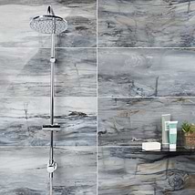 Petrawood Blue 12x24 Polished Porcelain Tile