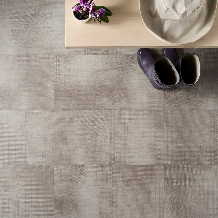 Ristretto LVT Teak Beige 12x24 Rigid Core Click Luxury Vinyl Tile; in Teak Luxury Vinyl; for Basement Floor, Bedroom Floor, Floor Tile, Kitchen Floor, Living Space, Residential Floor, Bathroom Floor, Commercial Floor; in Style Ideas Craftsman, Industrial, Modern, Transitional; released 2023; new, trends