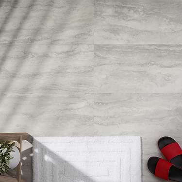 Tepoca  Silver 12x24 Loose Lay Luxury Vinyl Tile