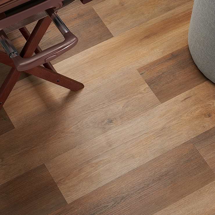 Optoro Scarlet Oak Coppertone 12mil Wear Layer Rigid Core Click 6x48 Luxury Vinyl Plank Flooring