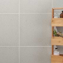 True Terrazzo Argento Beige 16x16 Polished Terrazzo Tile