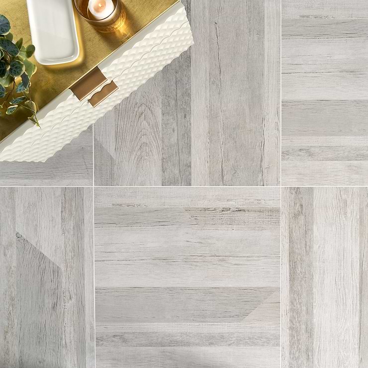 Caribou White 24x24 Matte Porcelain Tile; in White Porcelain; for Backsplash, Floor Tile, Kitchen Floor, Kitchen Wall, Wall Tile, Bathroom Floor, Bathroom Wall, Shower Wall, Shower Floor, Outdoor Floor, Outdoor Wall, Commercial Floor; in Style Ideas Beach, Cottage, Craftsman, Farmhouse, Industrial, Mid Century, Modern, Transitional; released 2023; new, trends