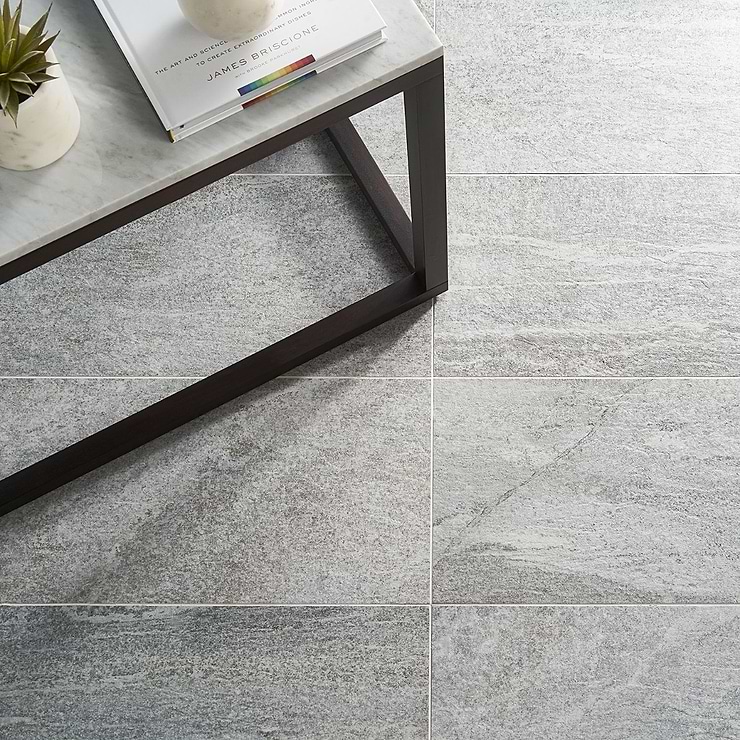 FusionTech Stockholm Greige Gray 12x24 Matte Porcelain Tile; in Greige Porcelain; for Backsplash, Floor Tile, Kitchen Floor, Kitchen Wall, Wall Tile, Bathroom Floor, Bathroom Wall, Shower Wall, Shower Floor, Outdoor Floor, Outdoor Wall, Commercial Floor; in Style Ideas Contemporary, Industrial, Modern; released 2023; new, trends