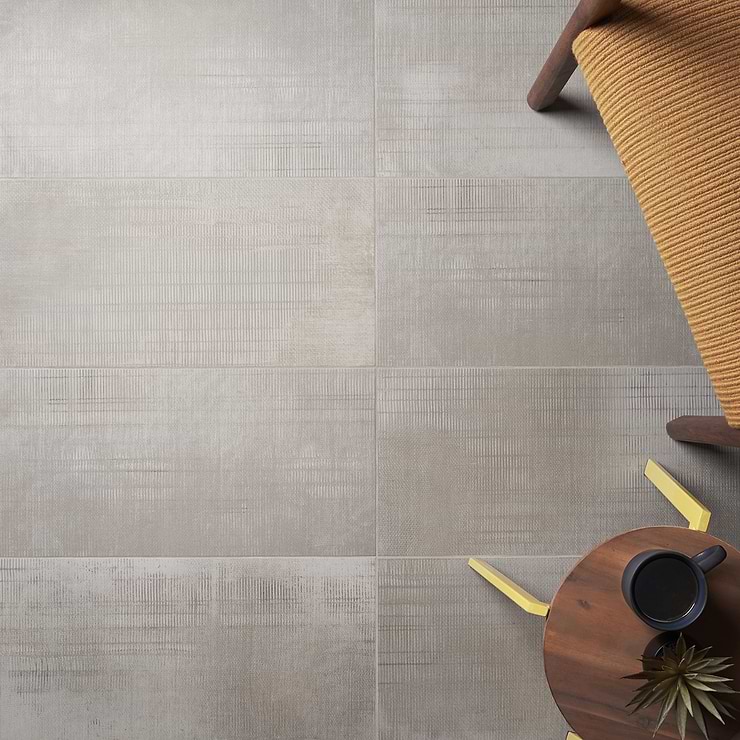 Ristretto Smoke Gray 12X24 Matte Porcelain Tile; in Dark Gray Porcelain; for Backsplash, Floor Tile, Kitchen Floor, Kitchen Wall, Wall Tile, Bathroom Floor, Bathroom Wall, Shower Wall, Outdoor Floor, Outdoor Wall, Commercial Floor; in Style Ideas Craftsman, Industrial, Transitional
