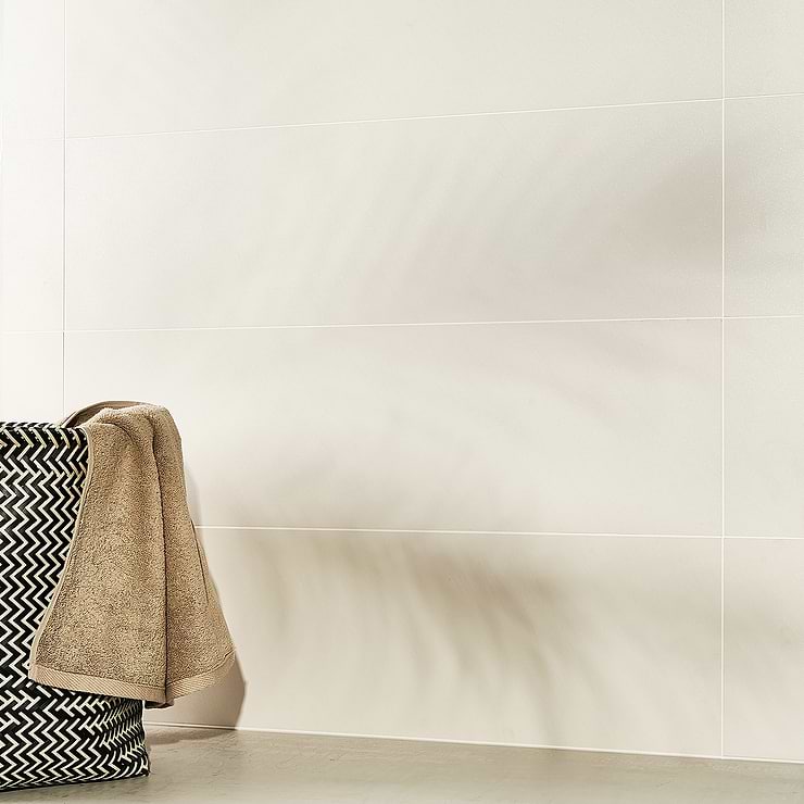 Halo Textured Mercury Pearl Beige 11x40 Ceramic Tile