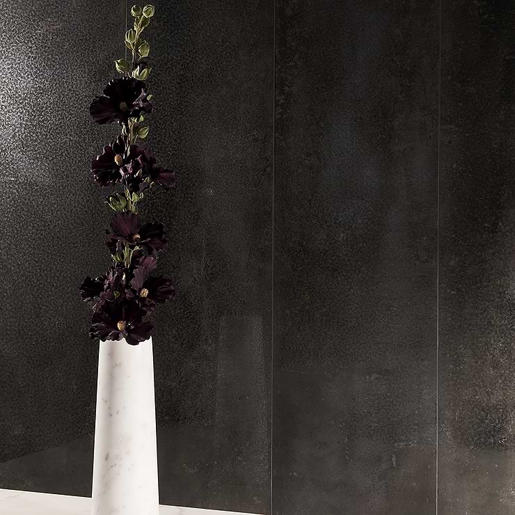 Twilight Dark 12x48 Metal Look Porcelain Tile