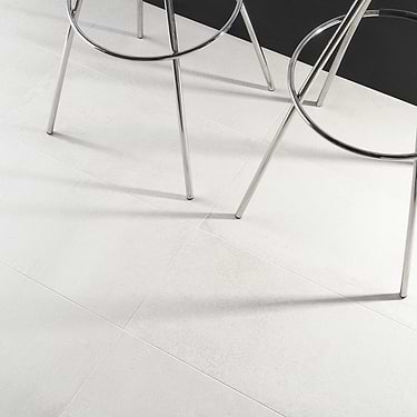 Bronx White Matte Porcelain Tile - Sample