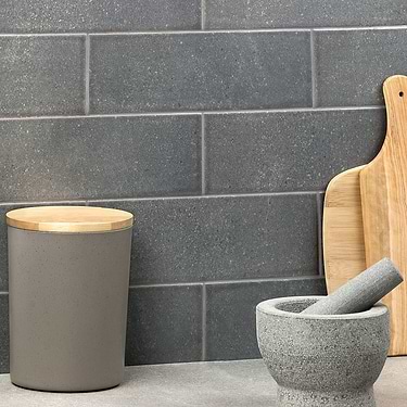 Diesel Camp Rock Gray 4x12 Matte Ceramic Subway Tile