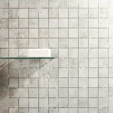 Holland Ash Light Beige 2x2 Matte Porcelain Mosaic